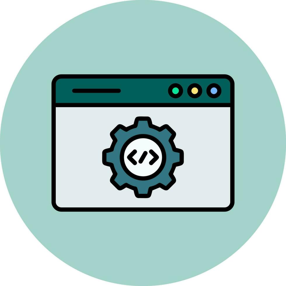 Web Development Vector Icon