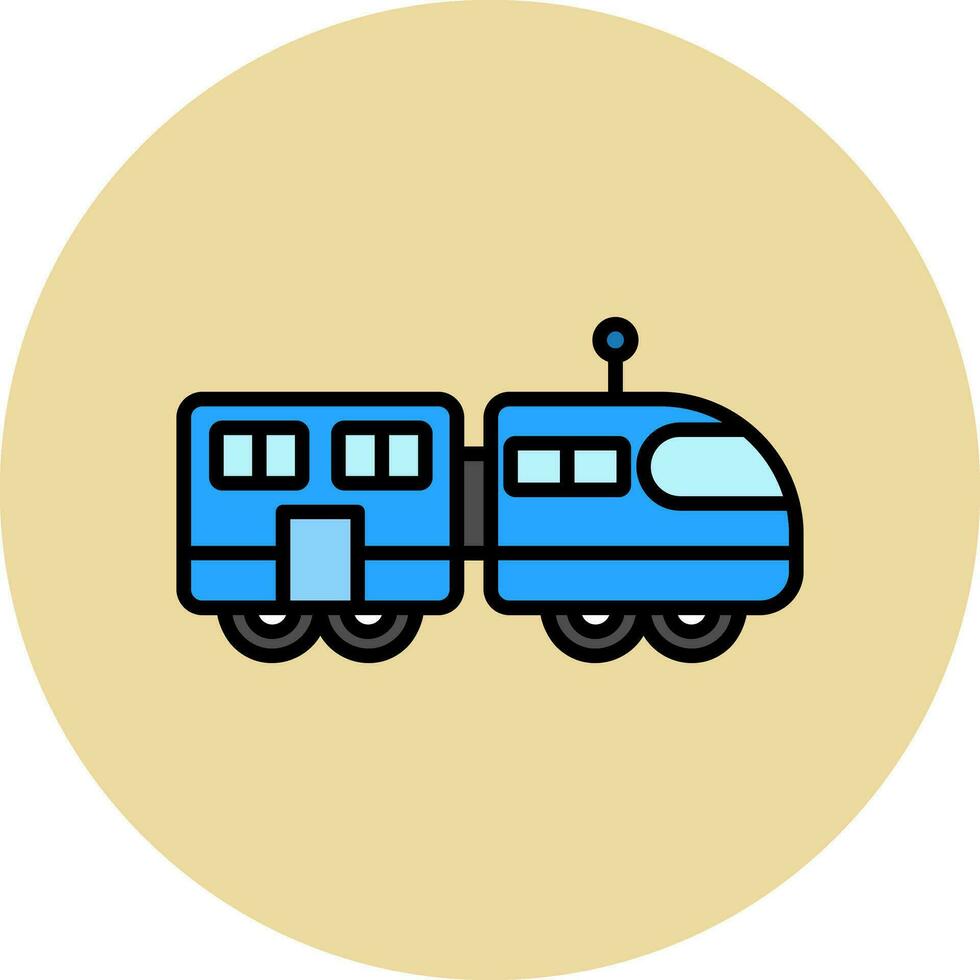 icono de vector de tren