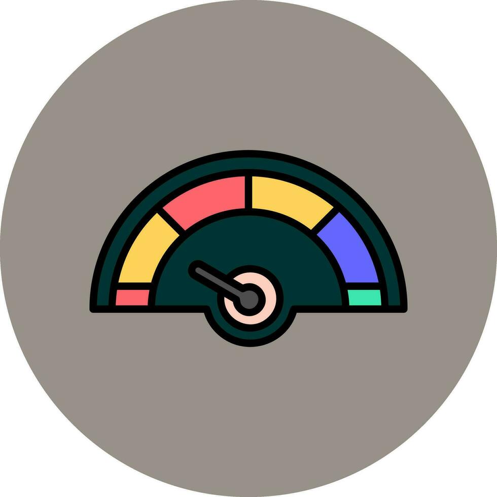 Low Speed Vector Icon