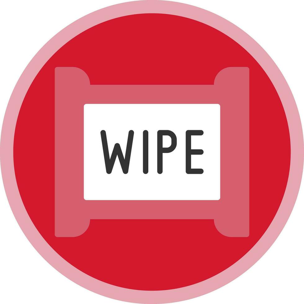 Makeup Wipes Vector Icon Design