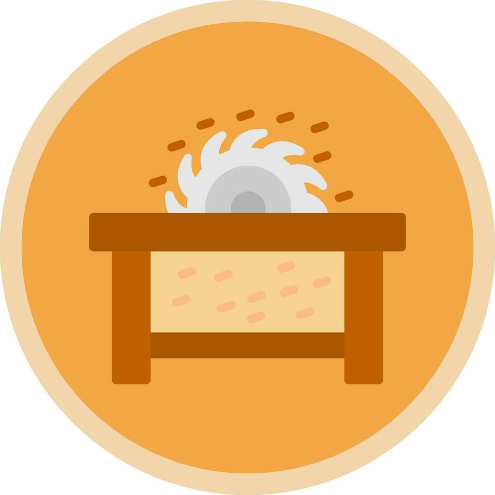 Sawdust Vector Icon Design