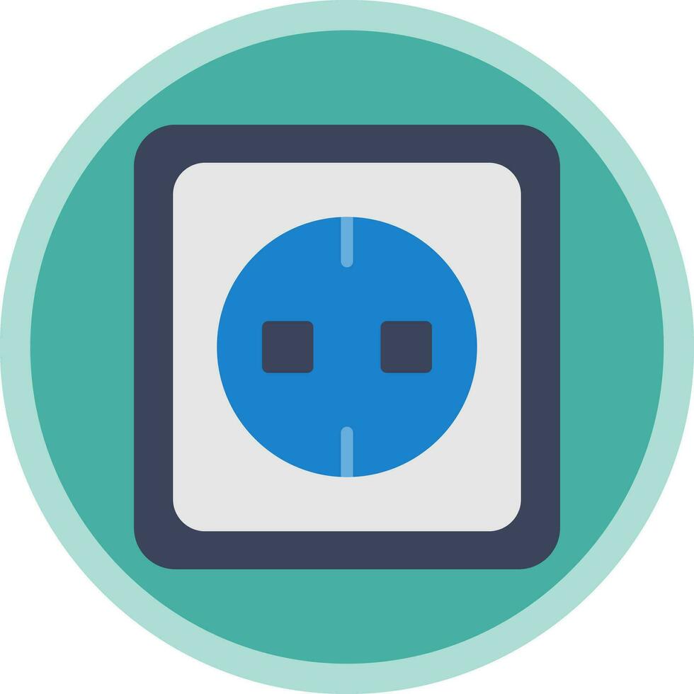 Electric socket Vector Icon Design