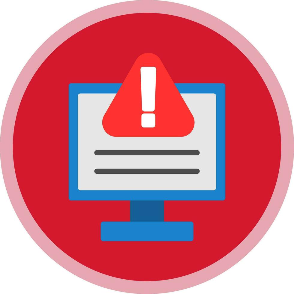 Error Vector Icon Design