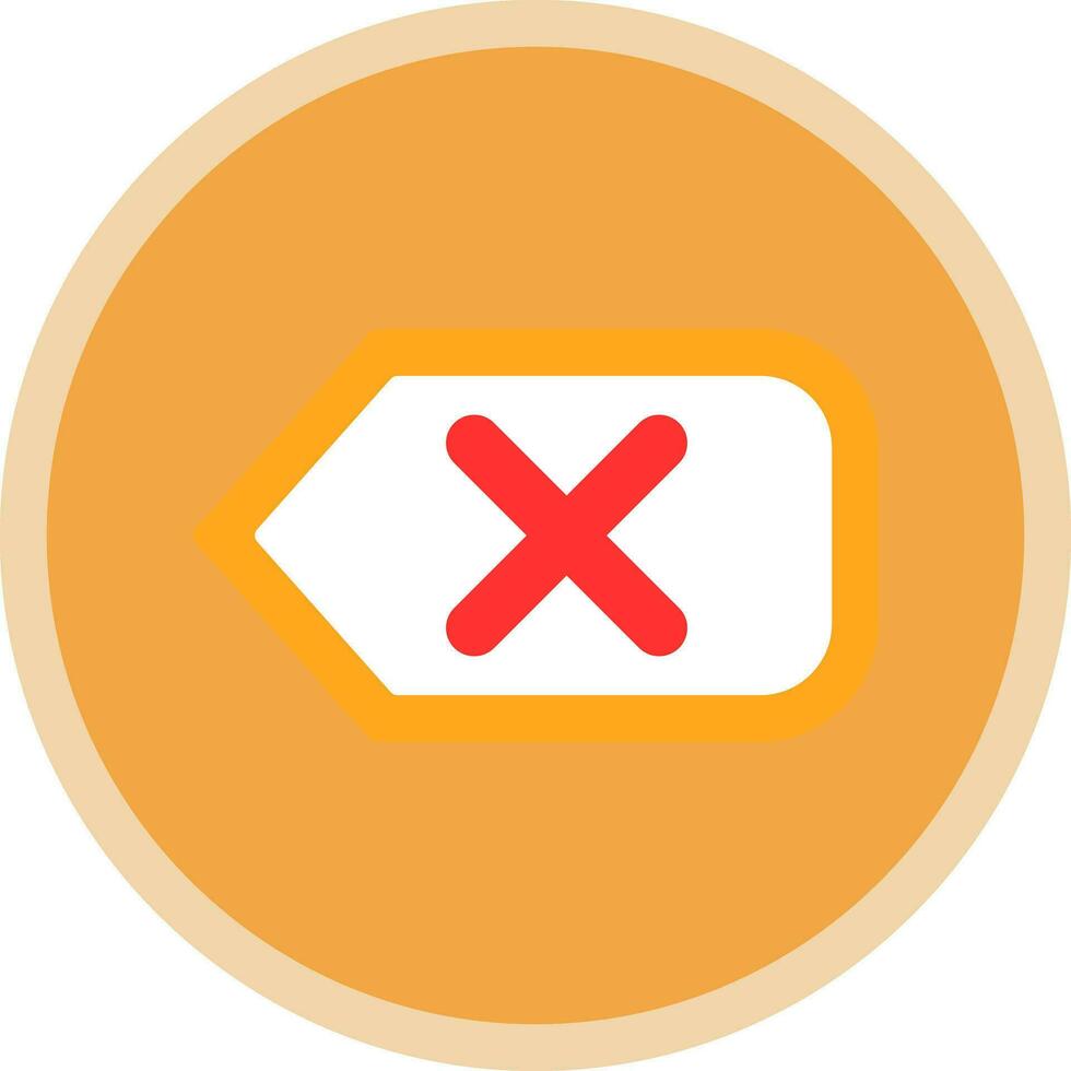 Delete Vector Icon Design