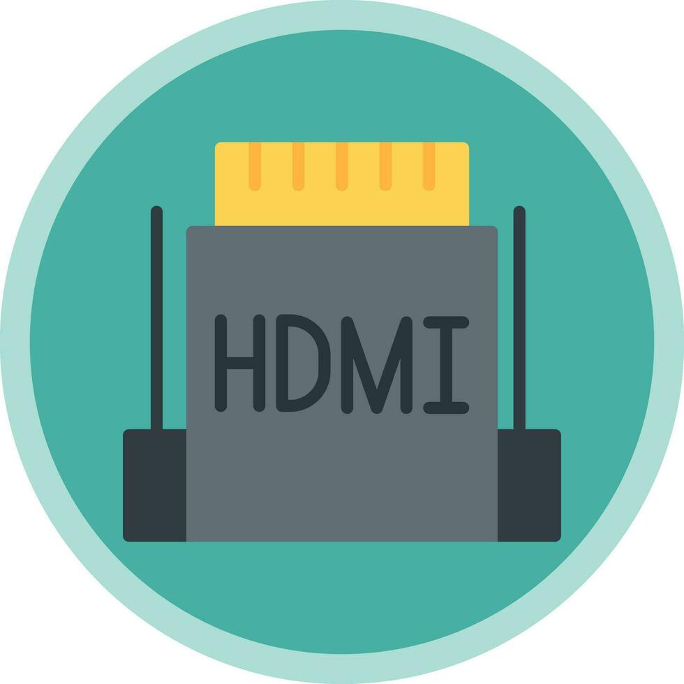 hdmi vector icono diseño