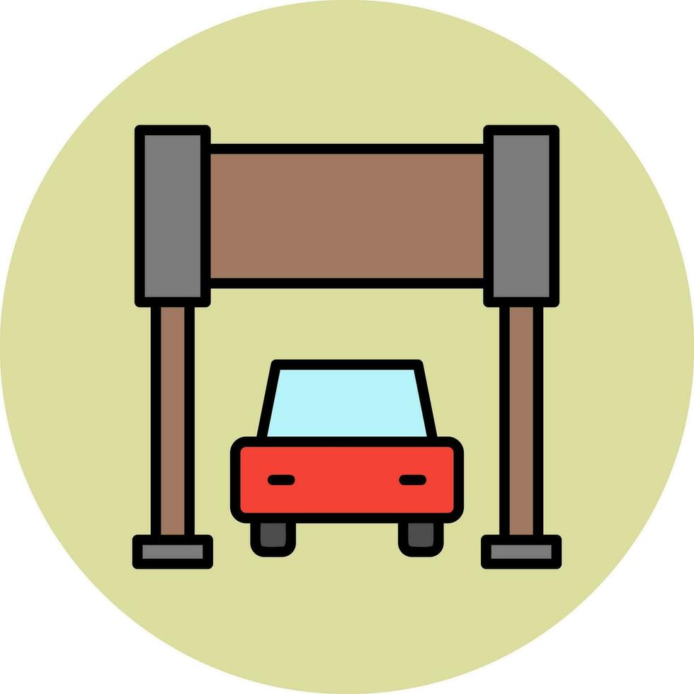 Start Line Vector Icon