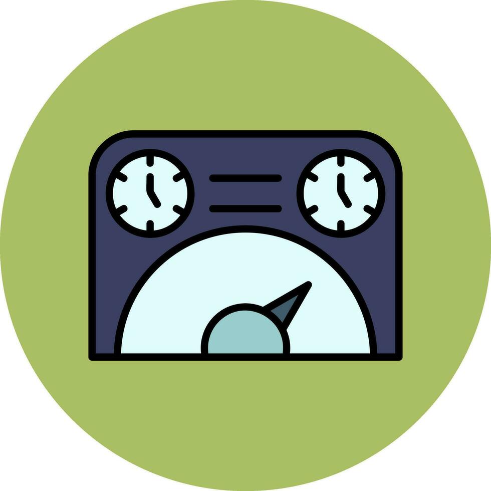 Speedometer Vector Icon