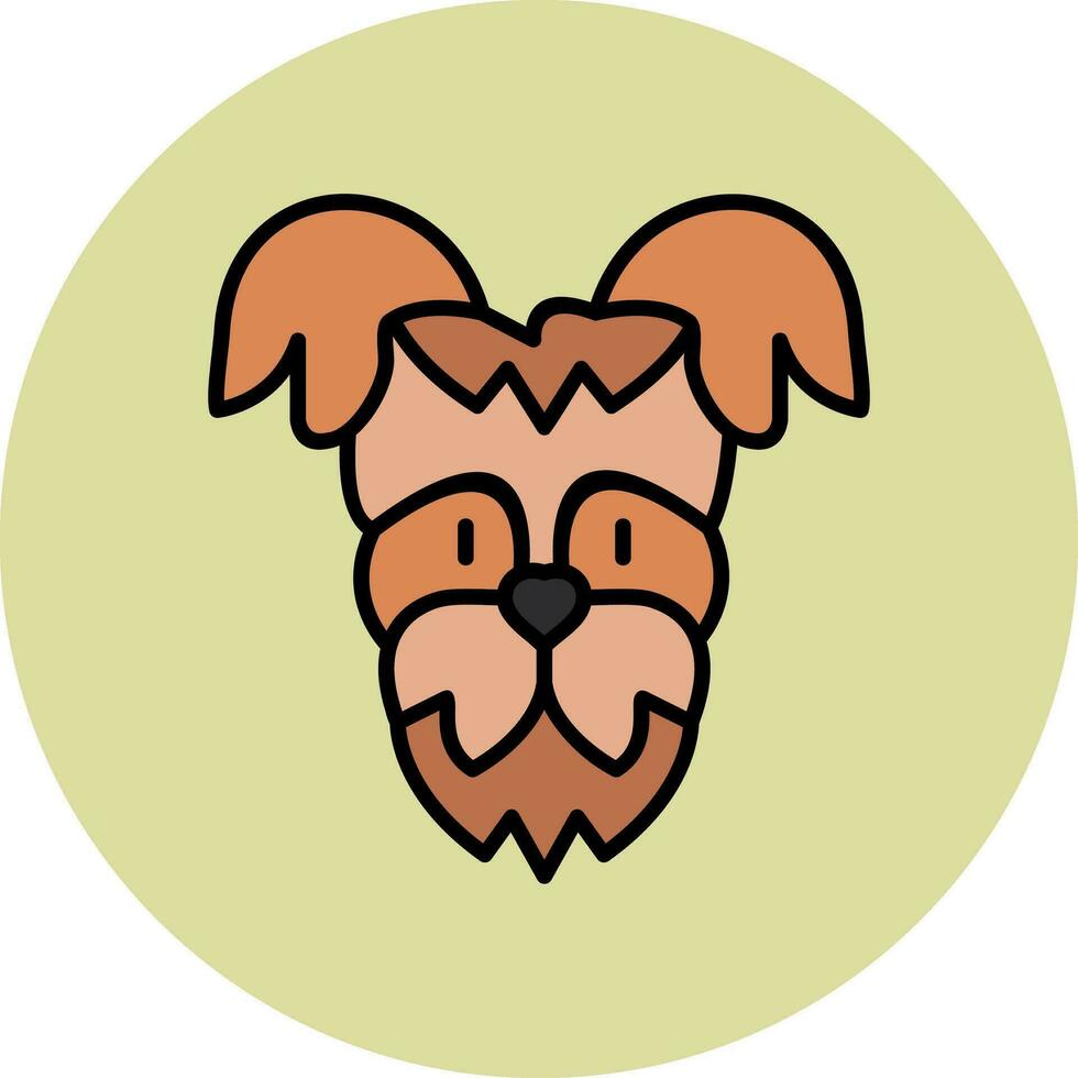 Yorkshire Terrier Vector Icon