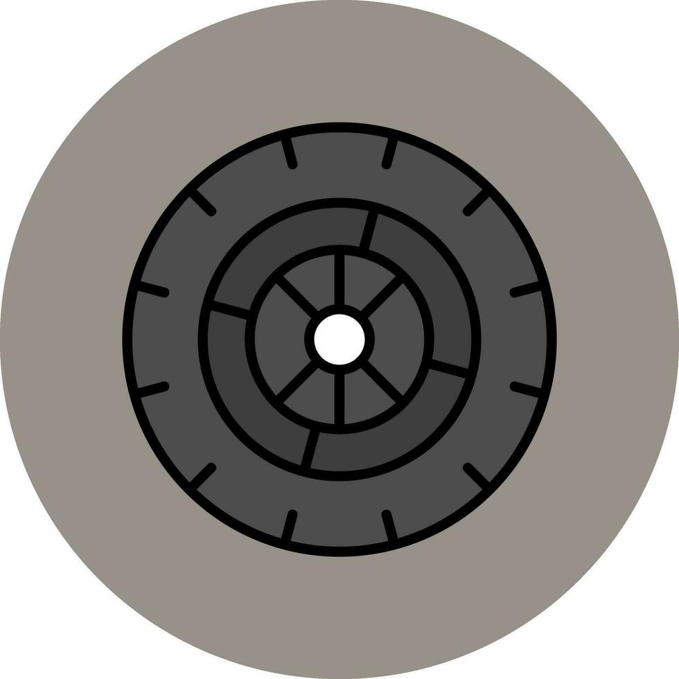 Wheel Vector Icon