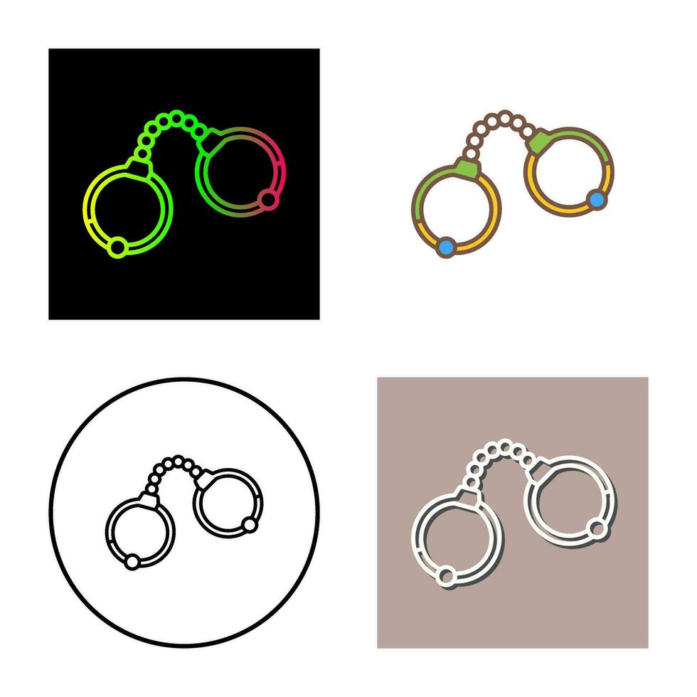 Handcuffs Vector Icon