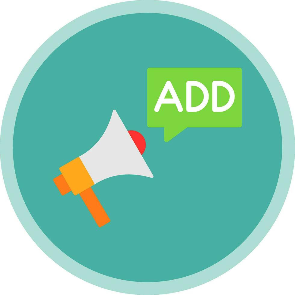 Advert Vector Icon Design