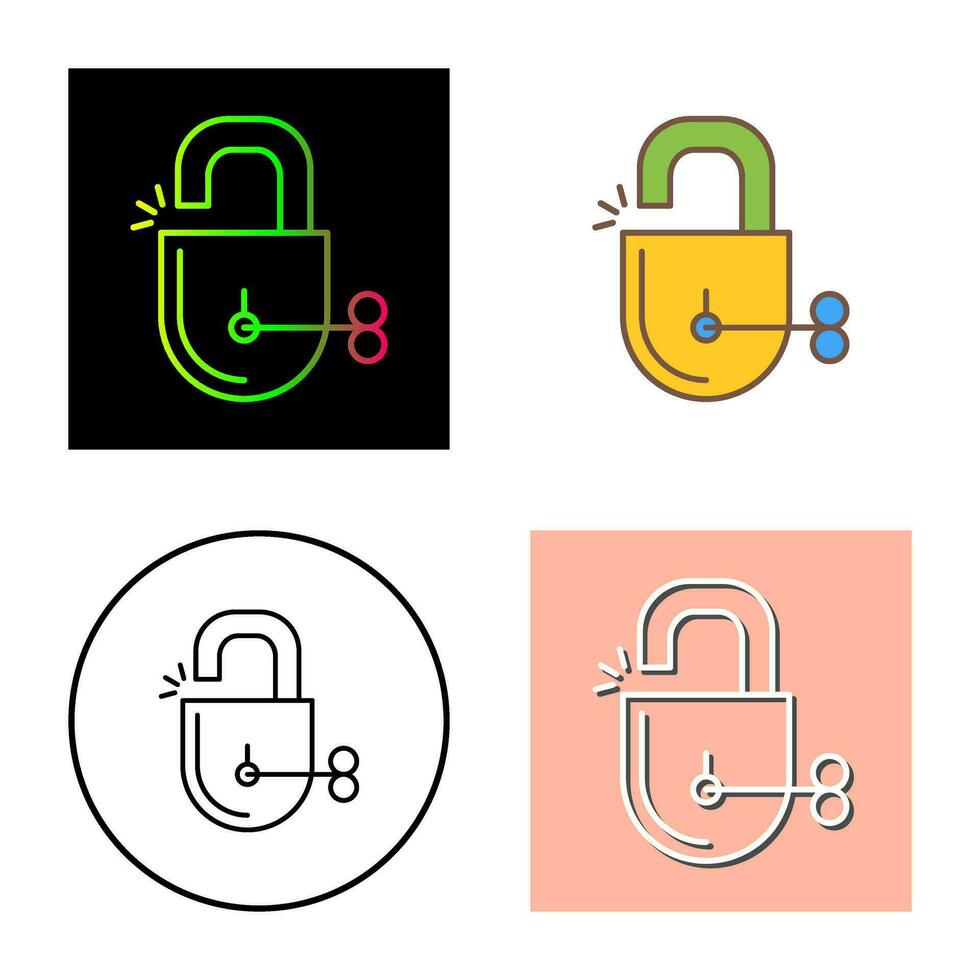 Unlock Vector Icon