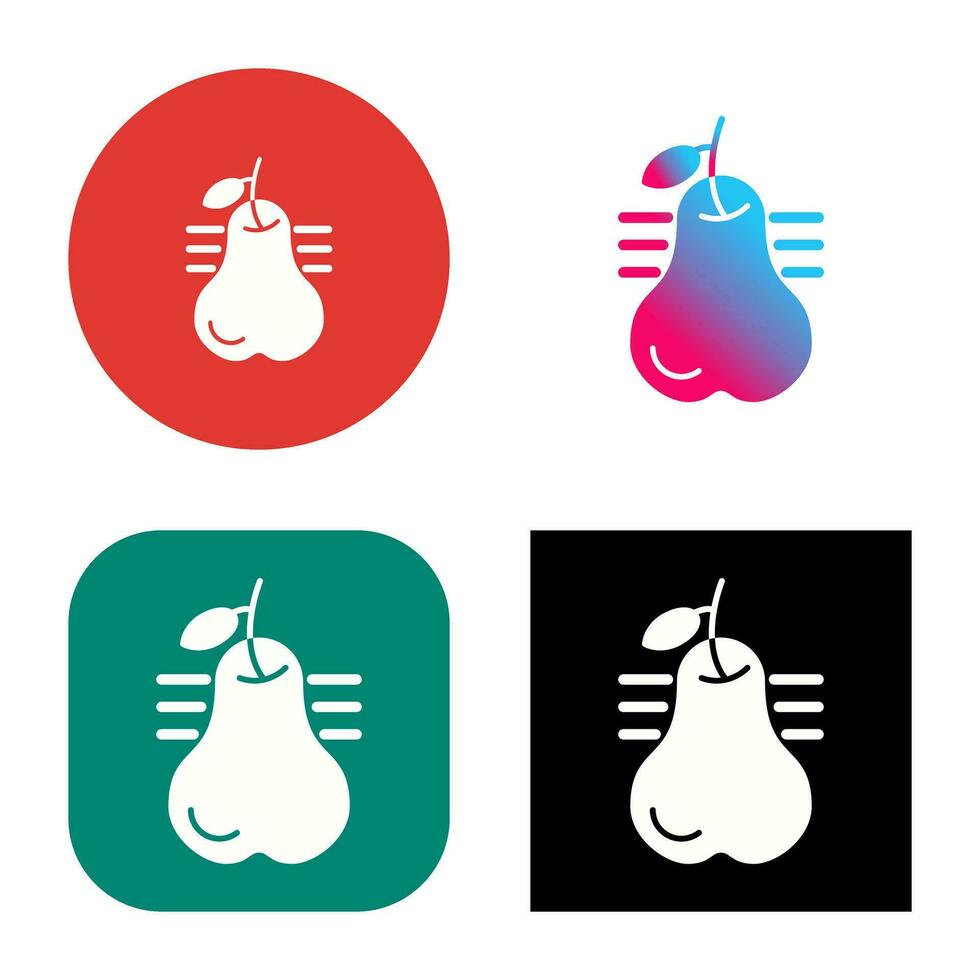 Pear Vector Icon