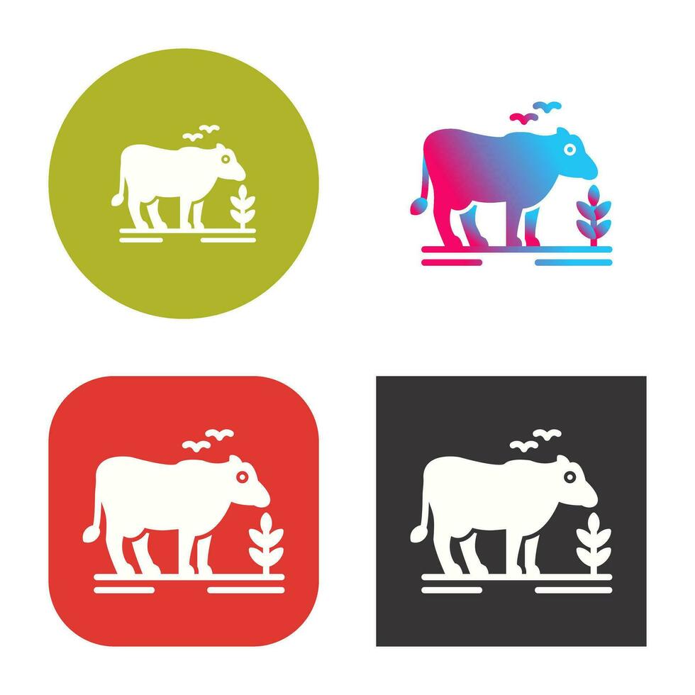 Cattle Vector Icon