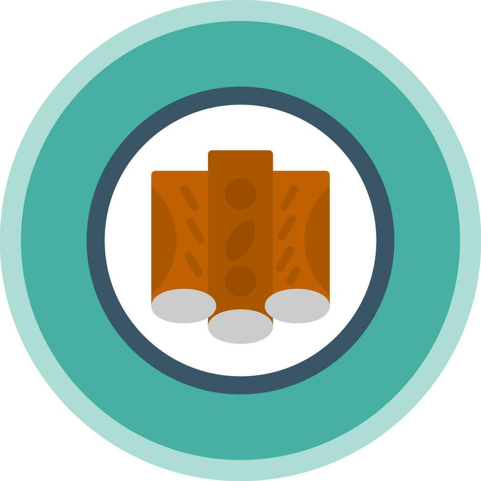 Chicken Enchiladas Vector Icon Design