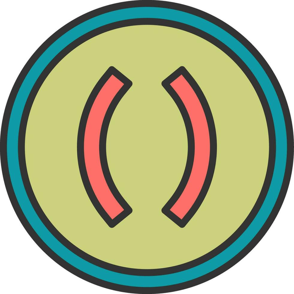 Parenthesis Vector Icon
