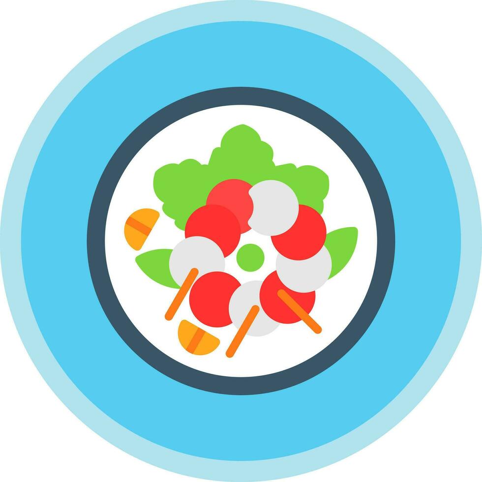 Quinoa Salad Vector Icon Design