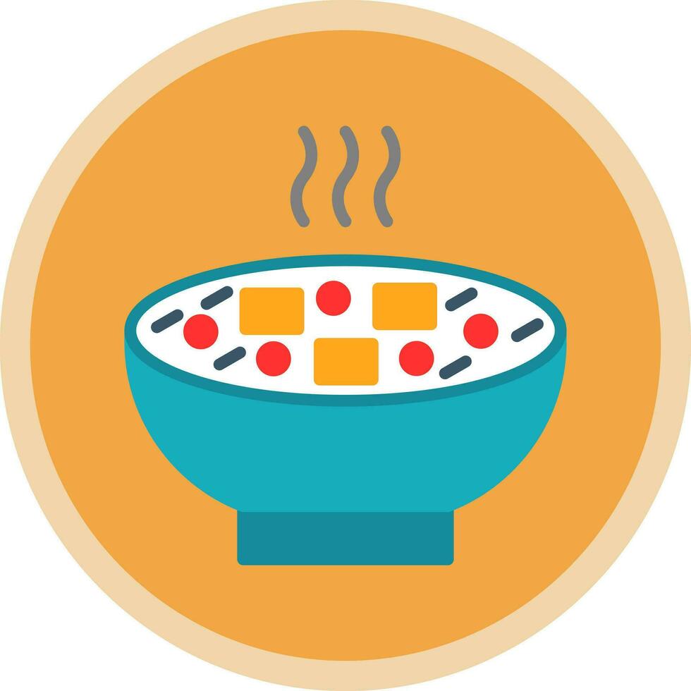Miso Soup Vector Icon Design