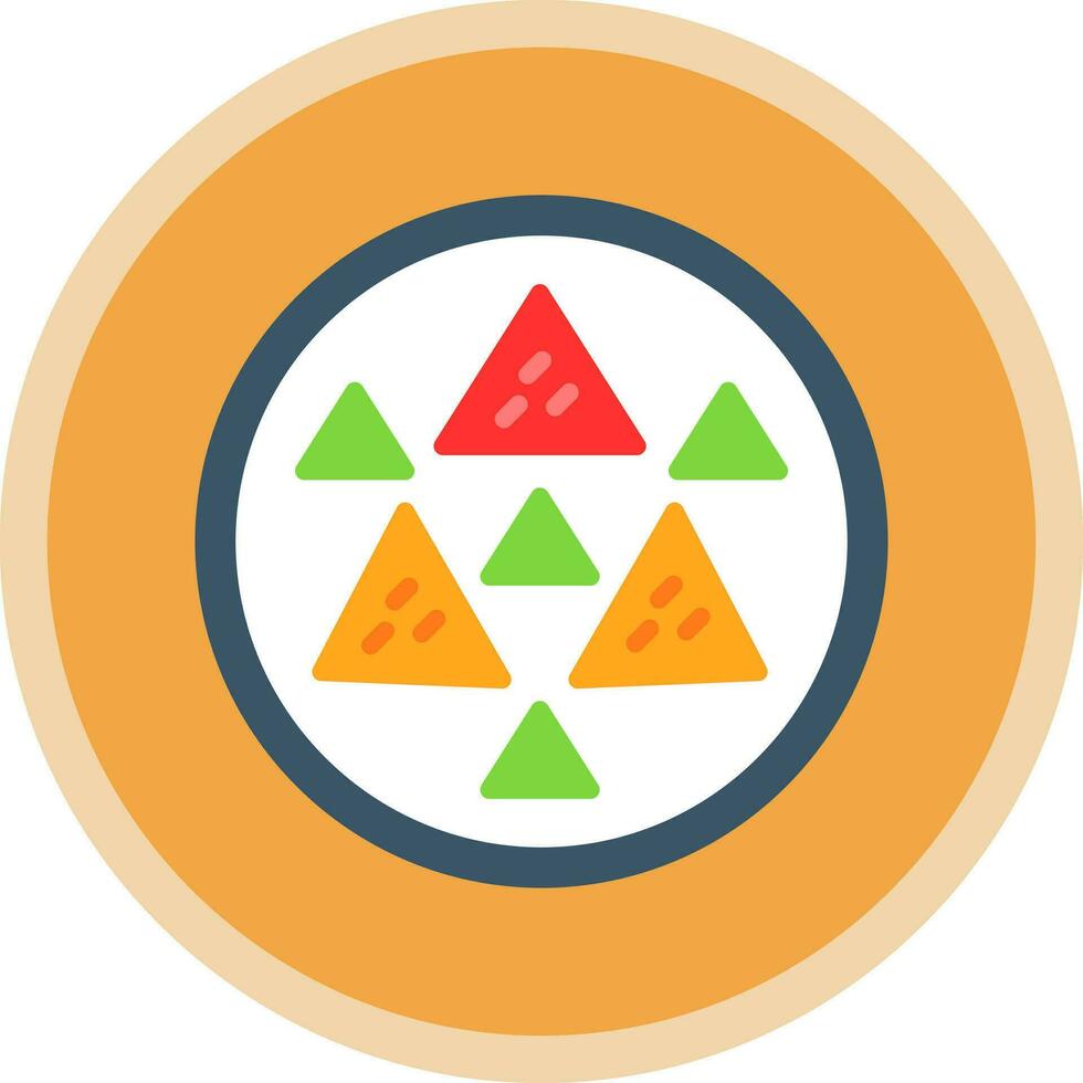 Nachos Vector Icon Design