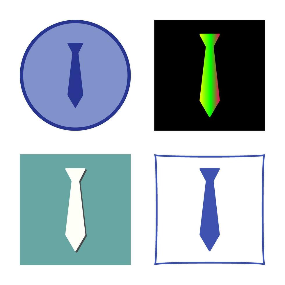 icono de vector de corbata