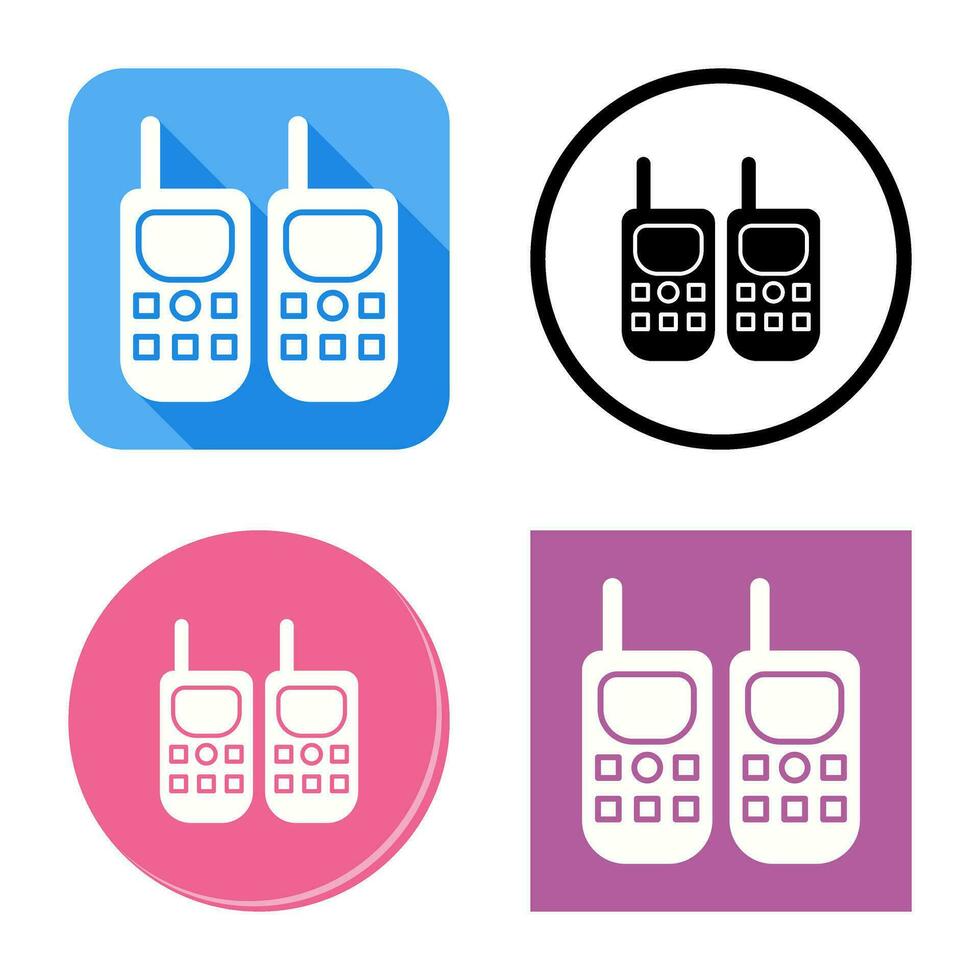 Walkie Talkie Vector Icon