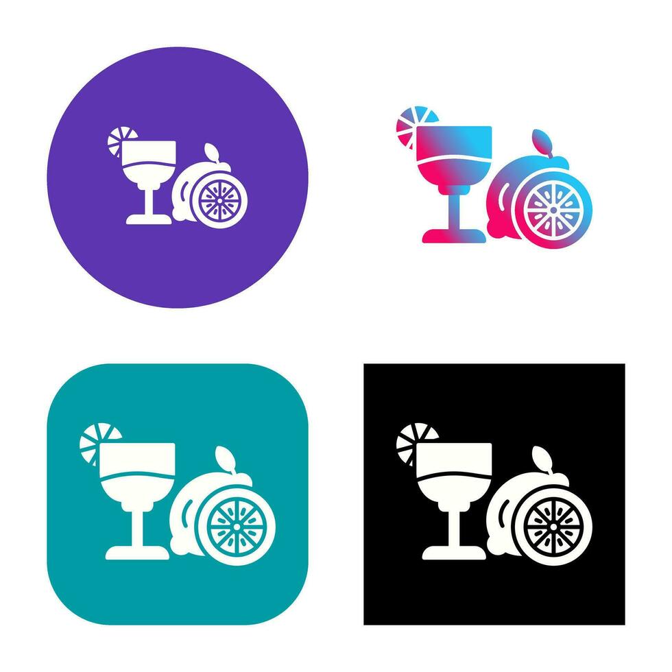 Lime Juice Vector Icon