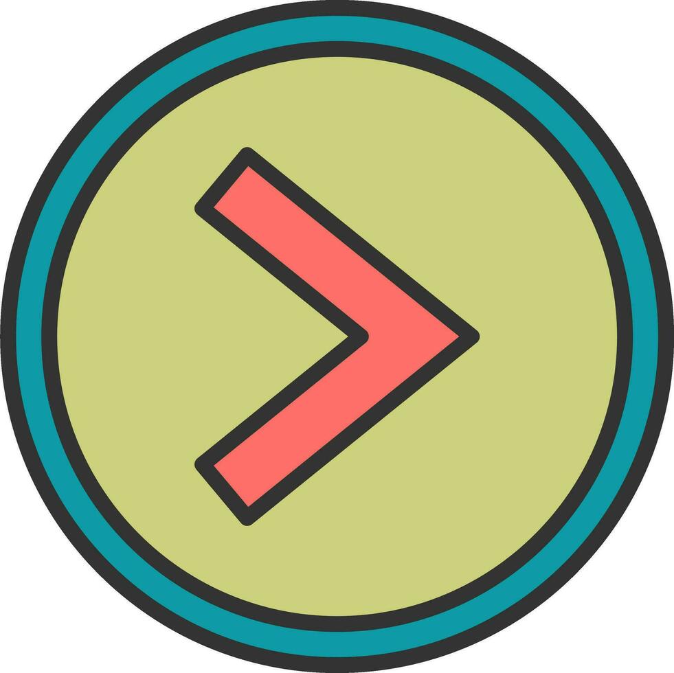 Is Greater Than Vector Icon