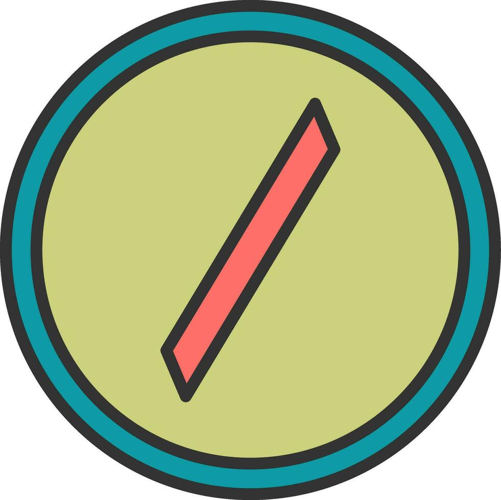 Slash Vector Icon