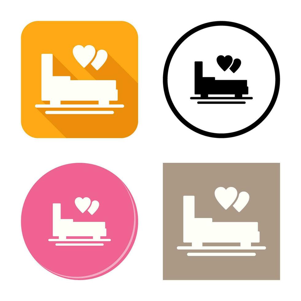 Honeymoon Vector Icon