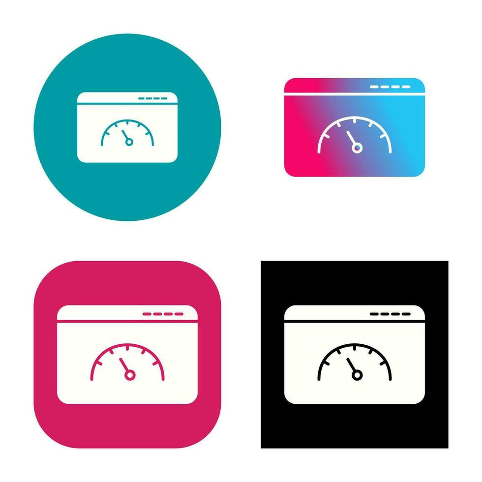 Page Speed Vector Icon