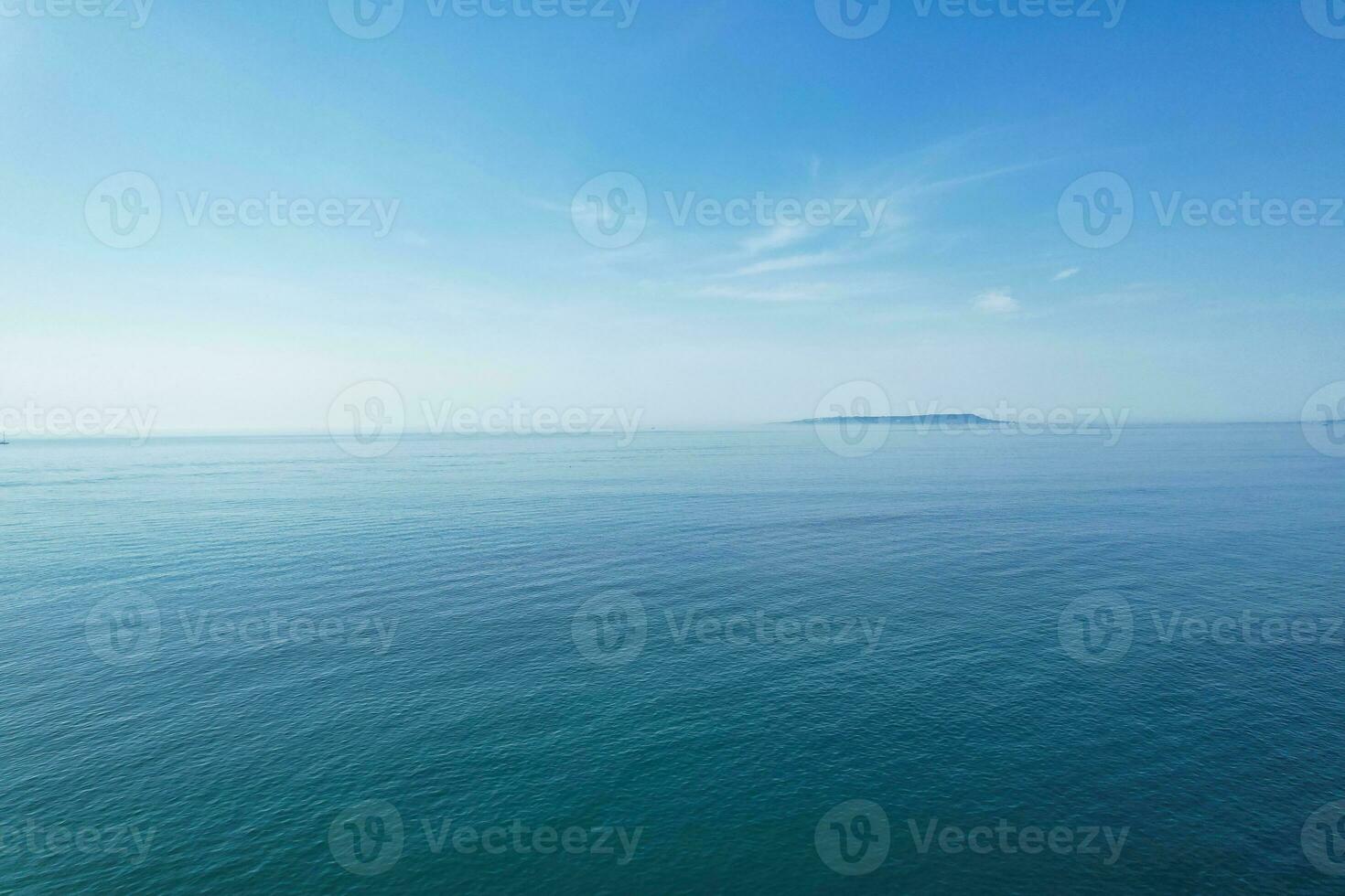 Best Aerial Footage of Gorgeous British Tourist Attraction and Ocean Sea View of Durdle Door Beach of England UK. Captured with Drone's Camera on September 9th, 2023 photo