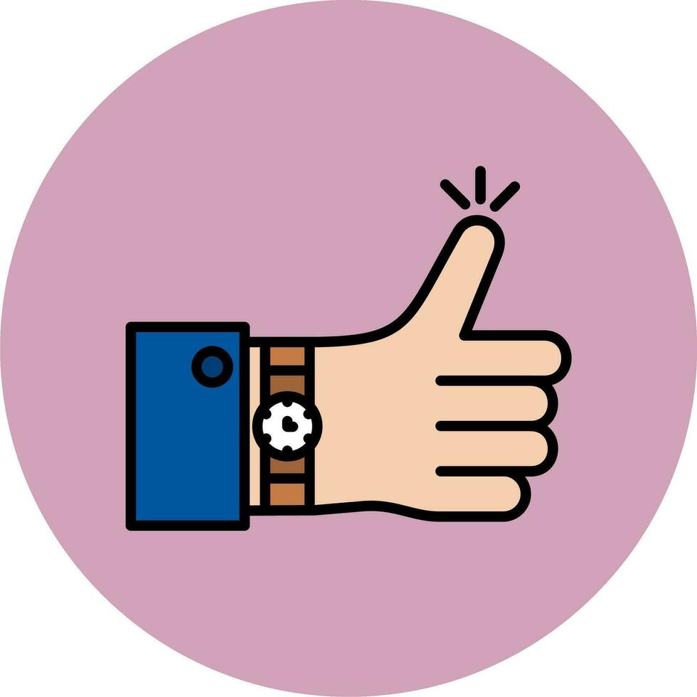 Thumbs Up Vector Icon