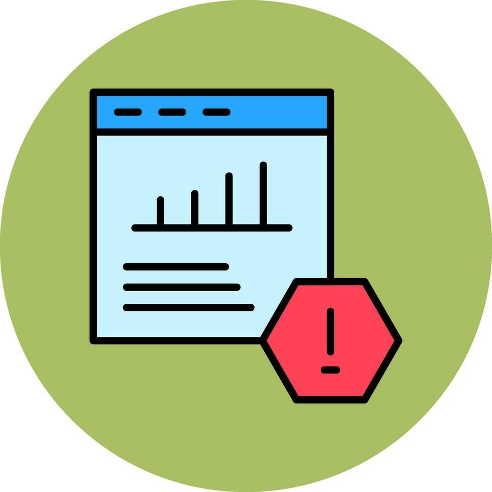 Risk Vector Icon