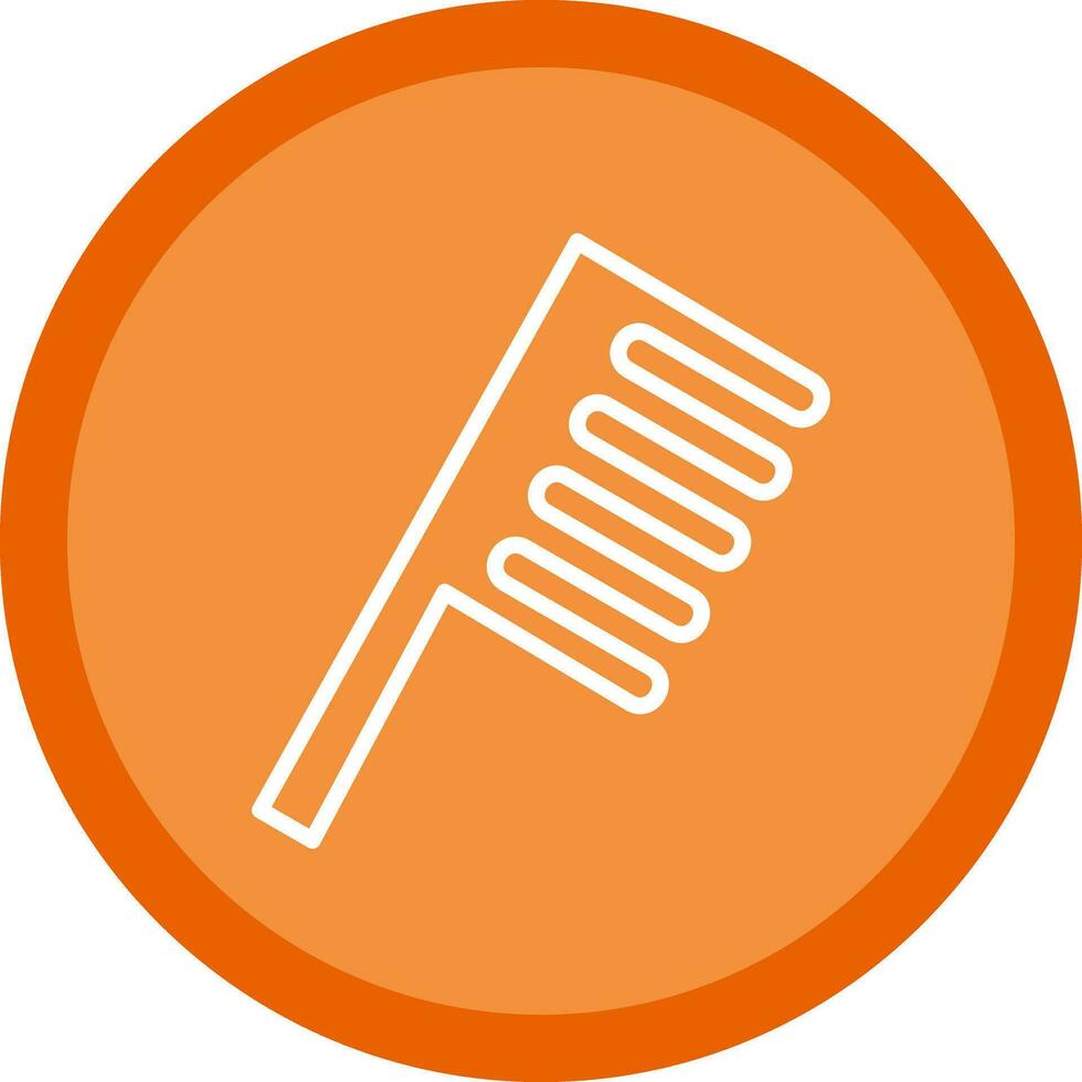 Hair Comb Vector Icon Design