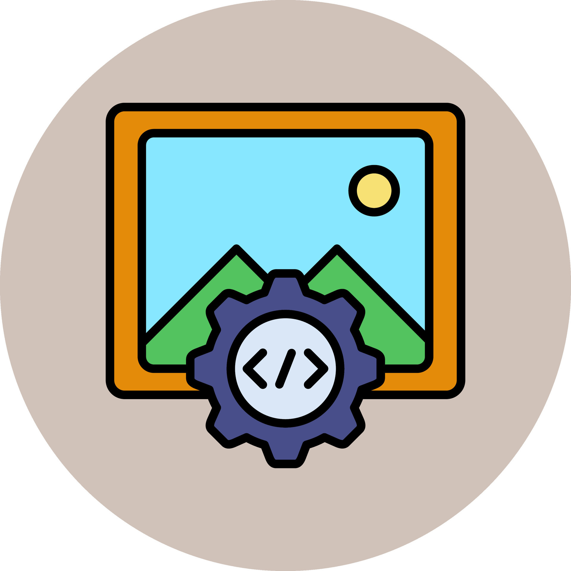 Image Processing Vector Icon 30942984 Vector Art at Vecteezy