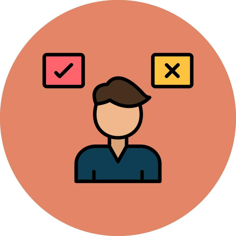 Decision Making Vector Icon