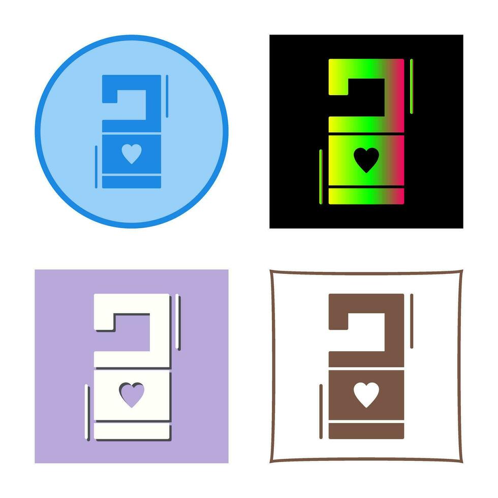 Door Knob Sign Vector Icon