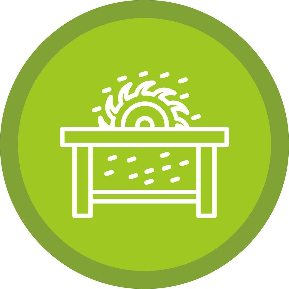 Sawdust Vector Icon Design