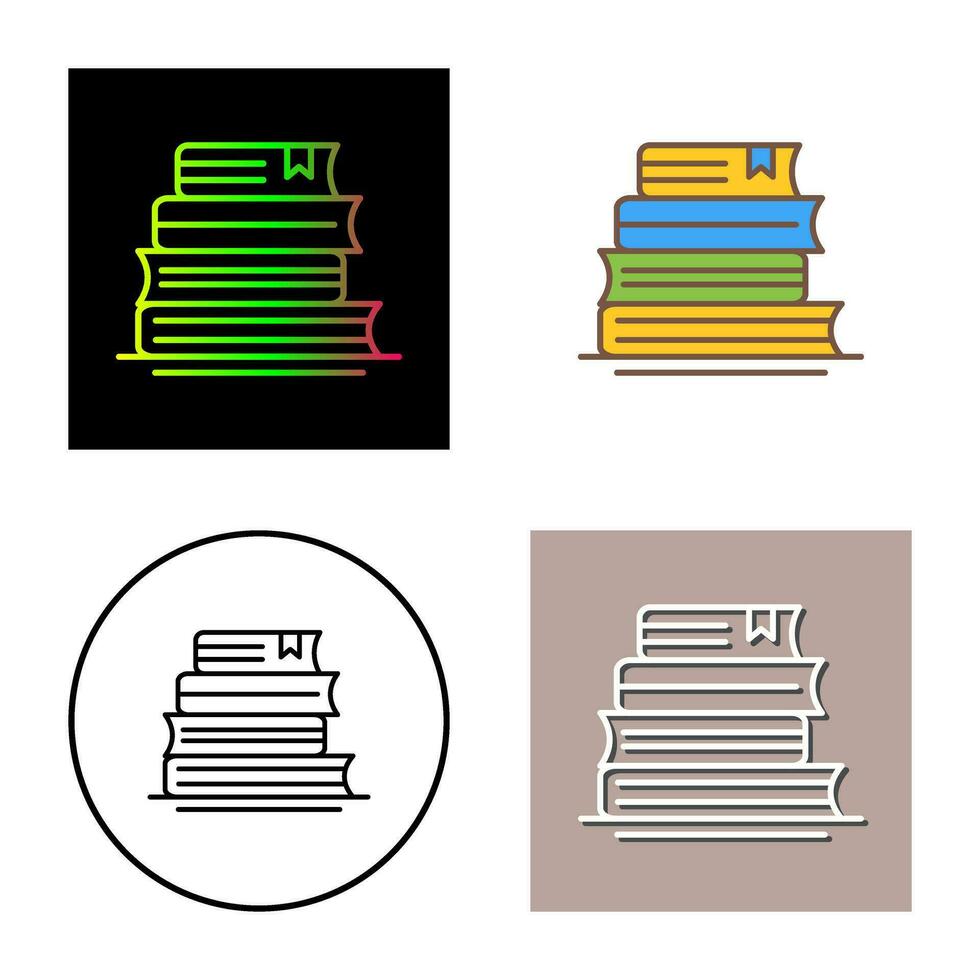 Books Vector Icon