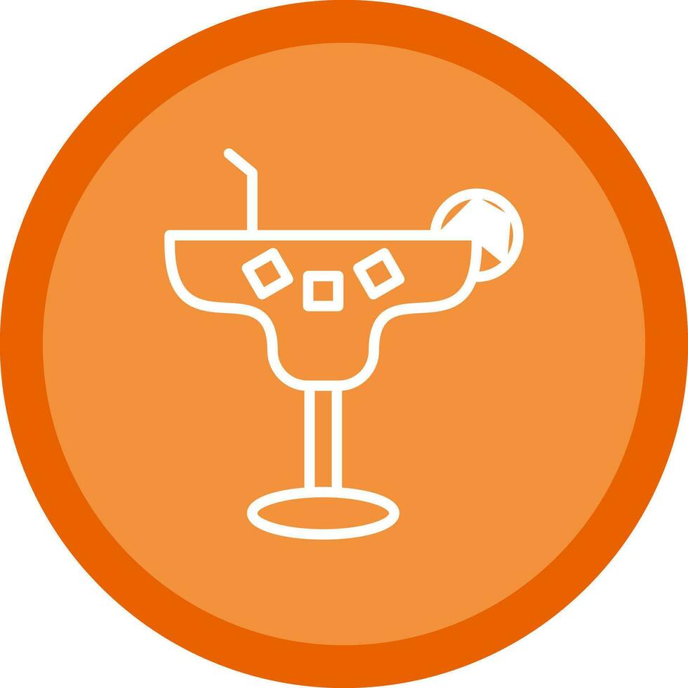 Margarita Cocktail Vector Icon Design