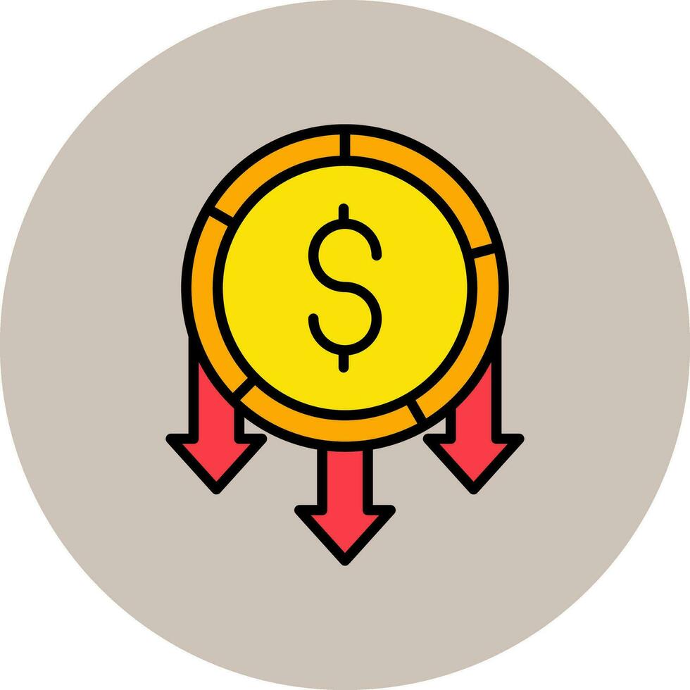 Cost Basis Vector Icon