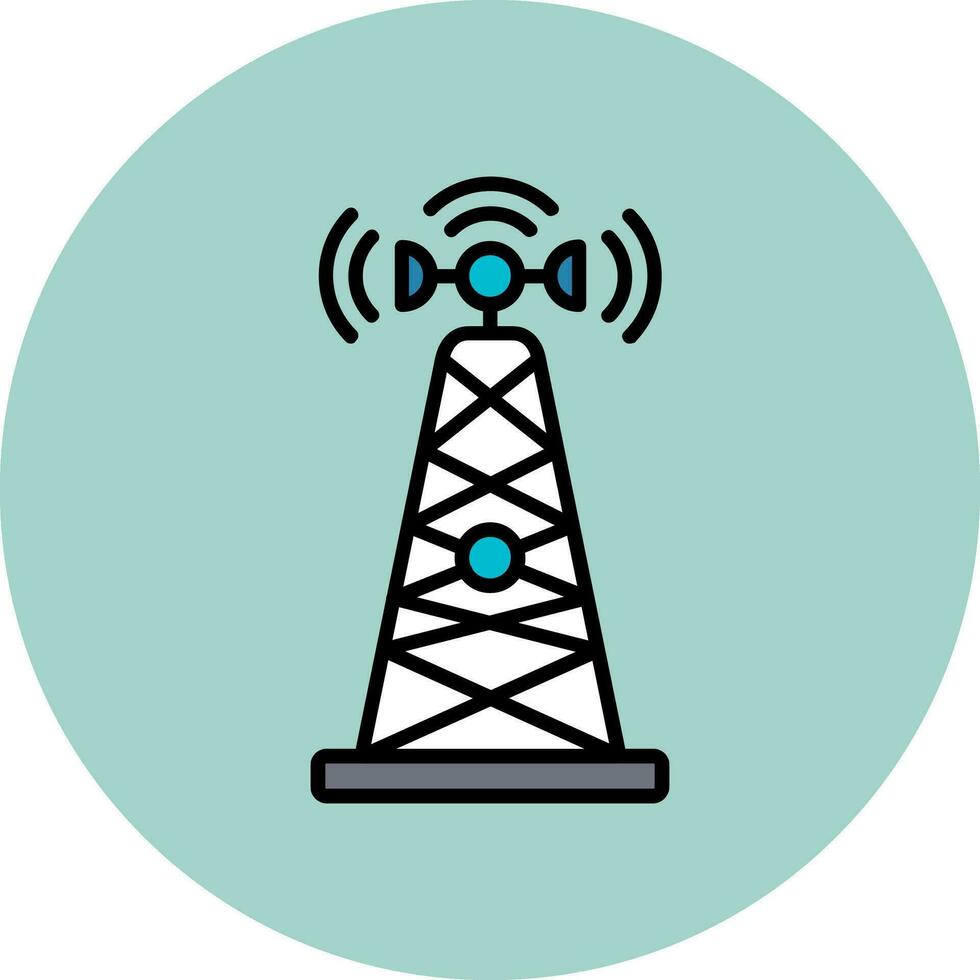 Cell Tower Vector Icon