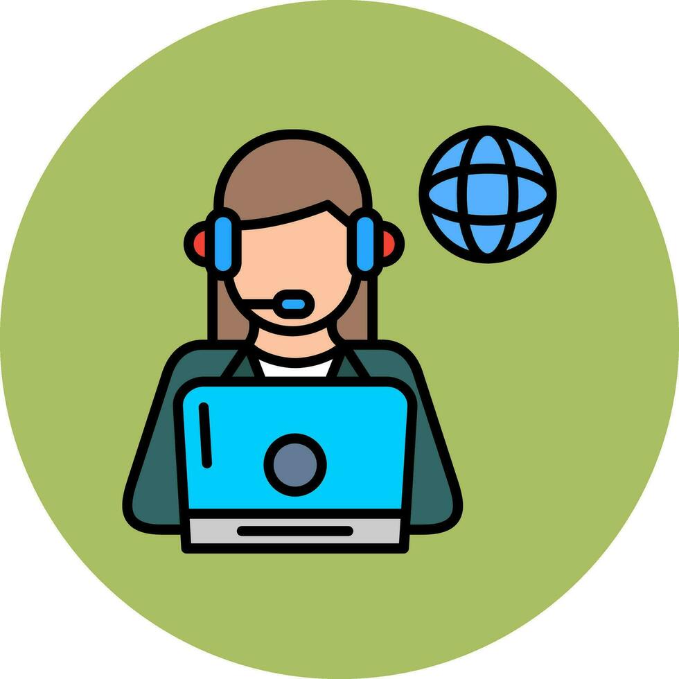 Help Desk Vector Icon
