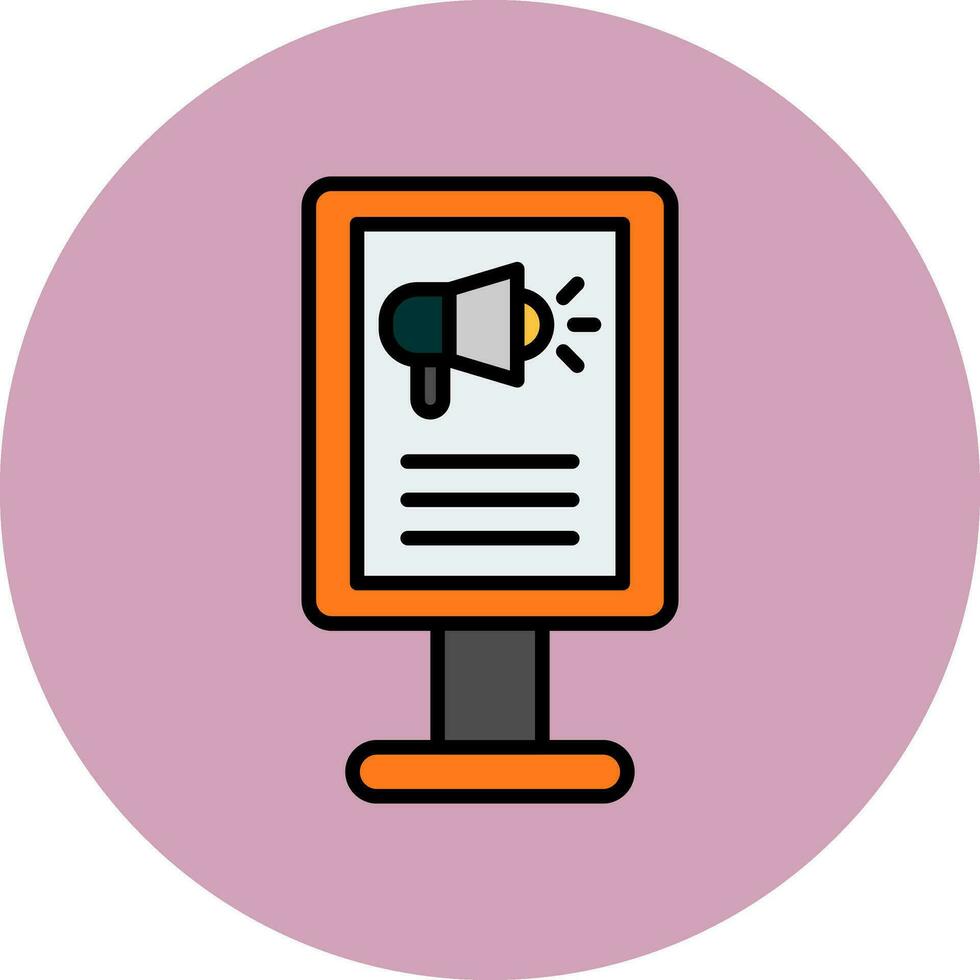 Poster Vector Icon