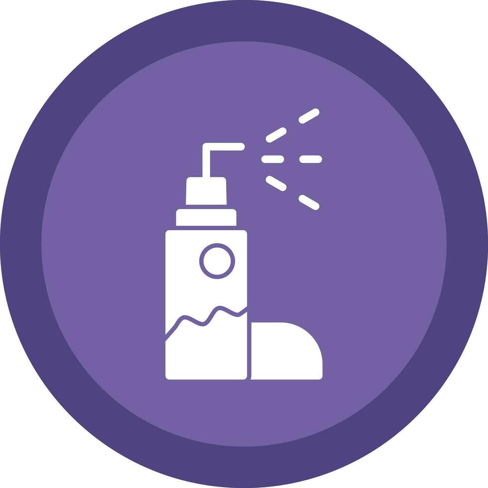 Dry Shampoo Vector Icon Design