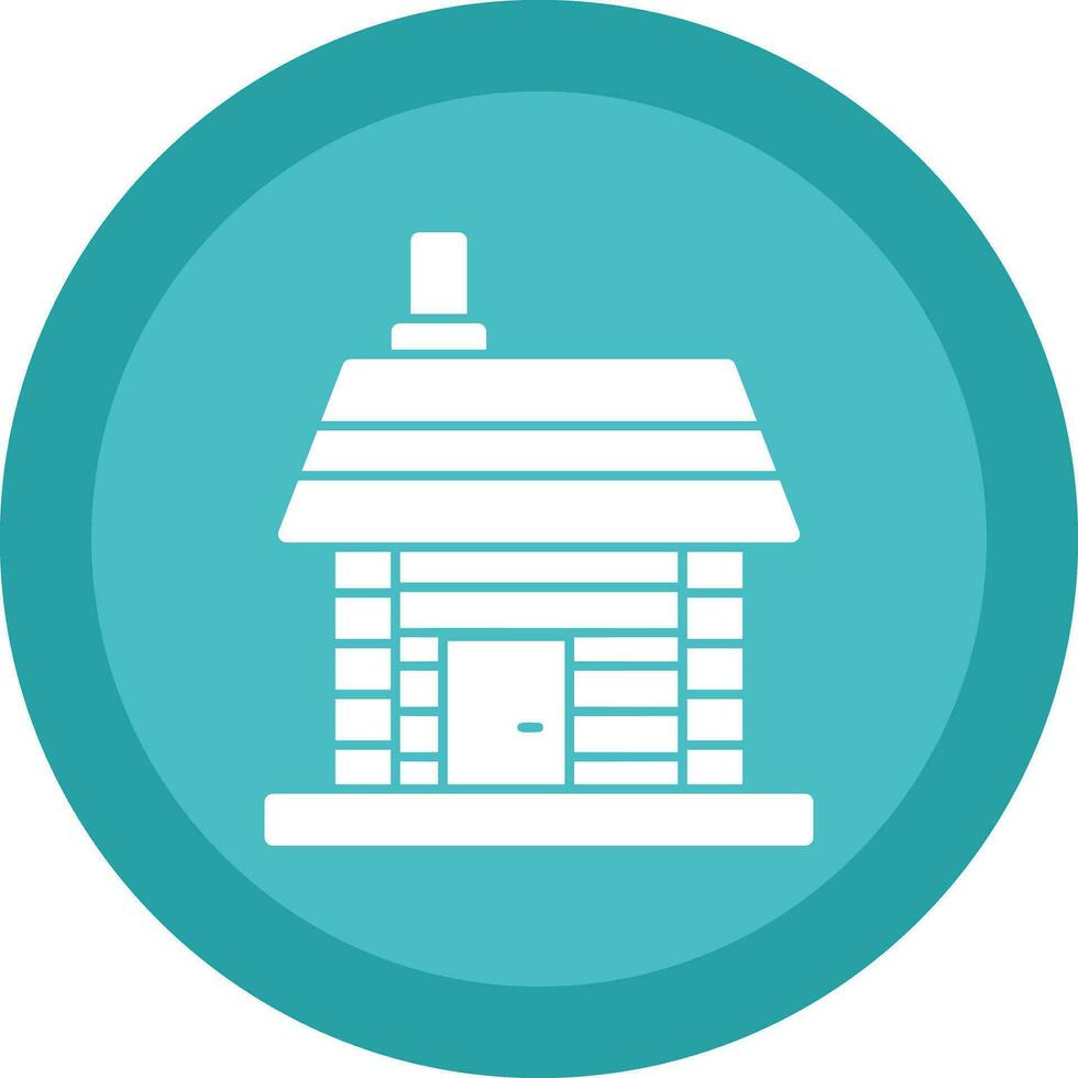 Cabin Vector Icon Design