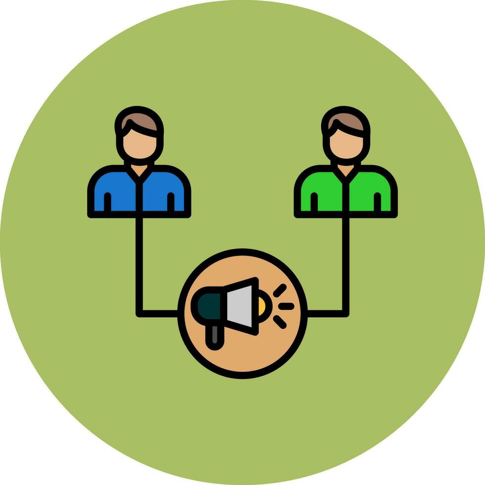 Viral Marketing Vector Icon