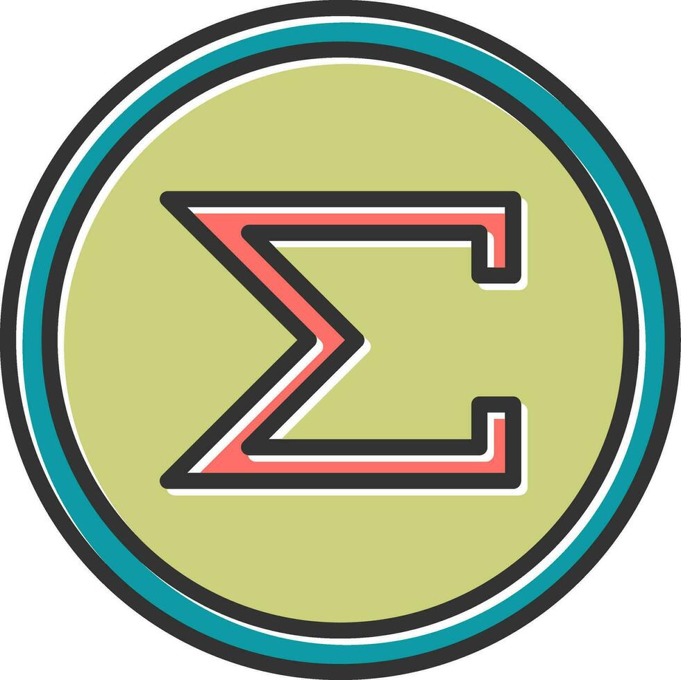 Sum Vector Icon