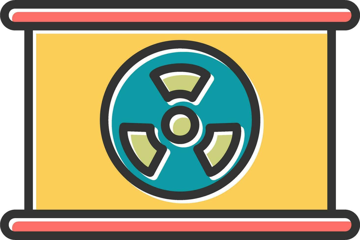 Nuclear Vector Icon