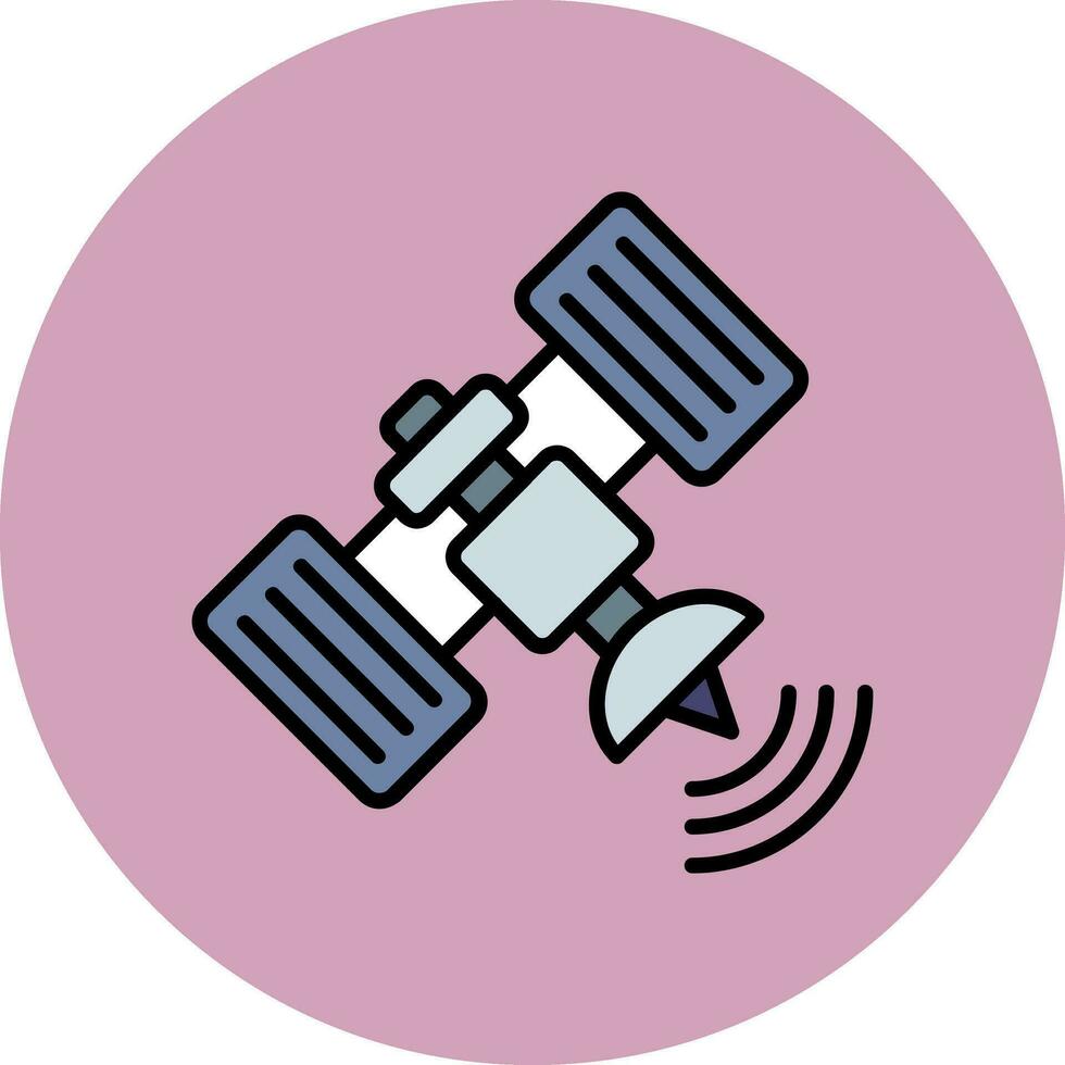 Satellite Vector Icon